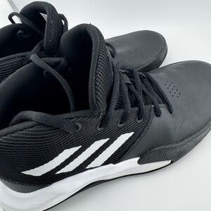 Adidas Black and White Athletic Shoes
